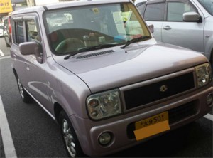 軽自動車ラパンの名義変更01